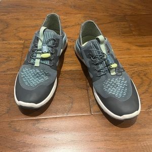 OluKai Miki Trainer Athletic Shoes - Mineral Blue / Iron Sz 7.